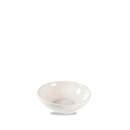 White  Contour Shallow Bowl 6oz